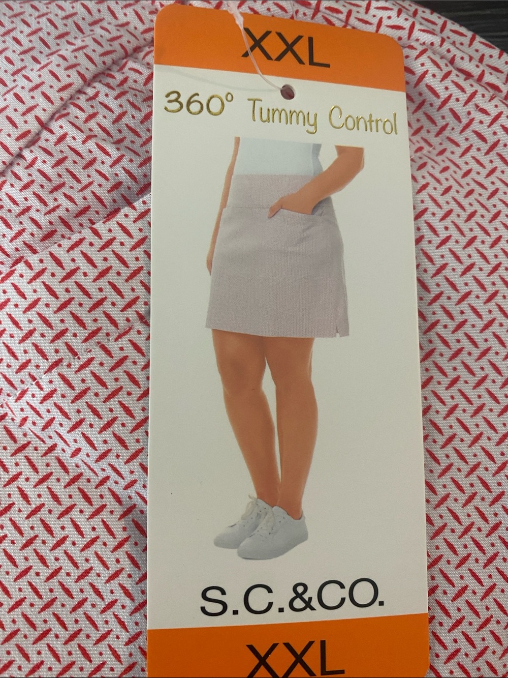 Pack of 4 Colors! XXL S.C. & Co and 32 Cool Tummy Control Skort Clear Out Price! - Picture 2 of 12